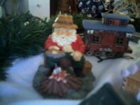 Very Old Santa Hobo and his train.JPG