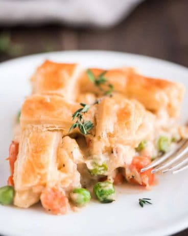 One Skillet Chicken Pot Pie