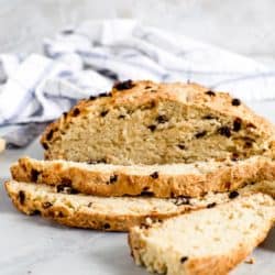 Traditional Irish Soda Bread sliced