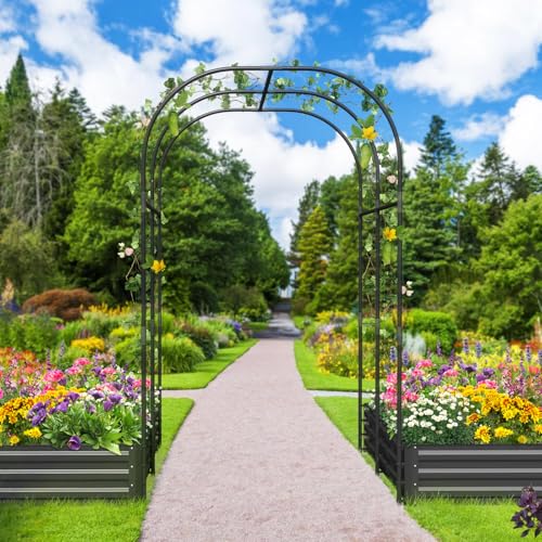 Sunyrisy Galvanized Raised Garden Bed With 87