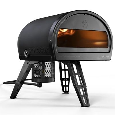 Gozney Roccbox Outdoor Pizza Oven, Black, Portable, Gas & Wood Fired, Restaurant-Grade