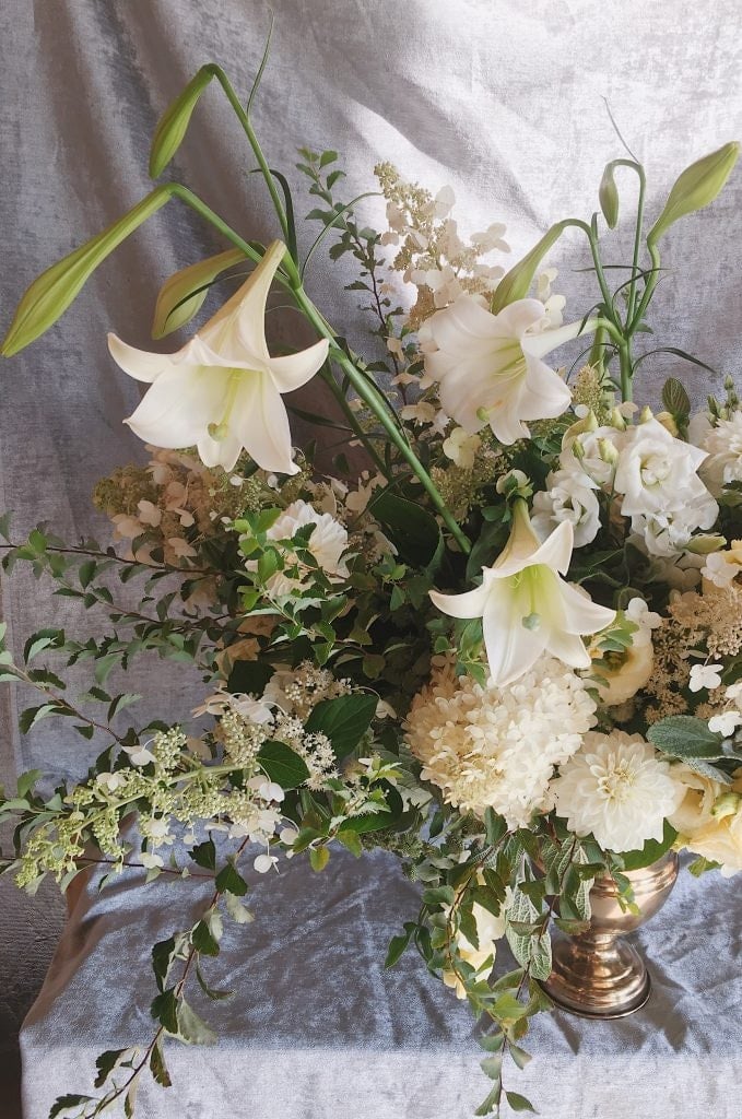 Formosa lily is a great perennial bulb for cut flowers | Floral Design and Photo by Love 'n Fresh Flowers a flower farm in Philadelphia