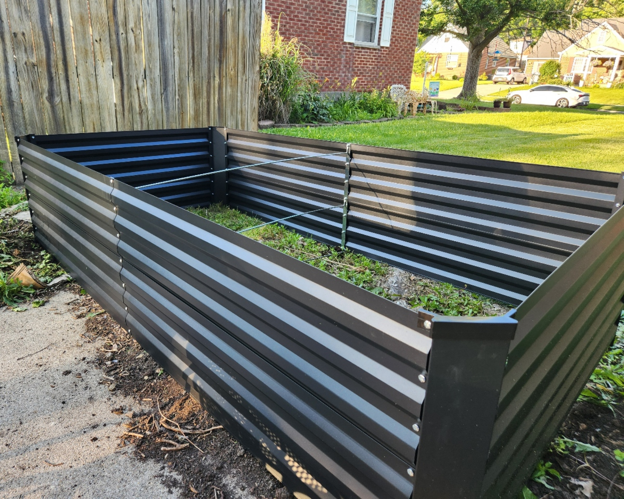 foowin raised bed in yard