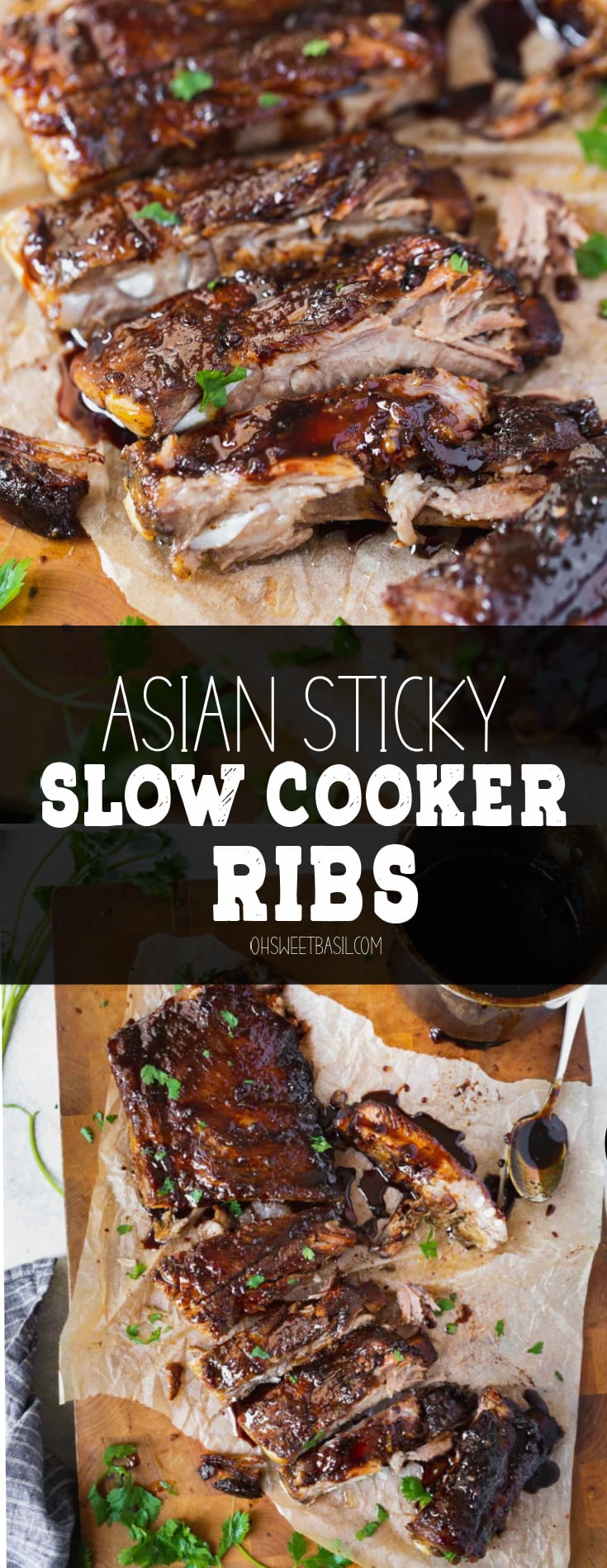 Asian Sticky Slow Cooker Ribs