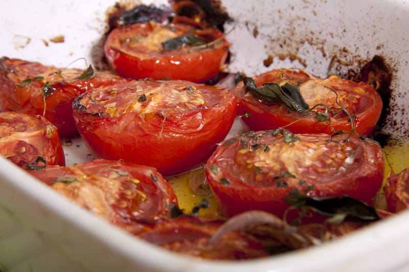 Roasted tomatoes