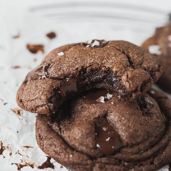 Double Chocolate Chip Cookies Double Chocolate Chip Cookies