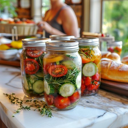 32 Oz Wide Mouth Mason Jars 2 Pack Large Glass Jars With Lids | Bpa-Free Materials, Quart Size, Chunky Salsa, Canning Pickling Sauce, Meal Prep Salad, Sourdough, Jam Jelly, Meal Prep 32 Oz Wide Mouth Mason Jars 2 Pack Large Glass Jars With Lids | Bpa-Free Materials, Quart Size, Chunky Salsa, Canning Pickling Sauce, Meal Prep Salad, Sourdough, Jam Jelly, Meal Prep