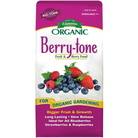 Espoma Berry Tone Natural & Organic Plant Food 4 Lbs for Blueberries & Raspberries