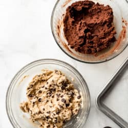 Brookies Cookies are a deliciously fun mashup of two of our favorite desserts: brownies and chocolate chip cookies! Soft and chewy with plenty of chocolate chips, these are always a hit with the family!