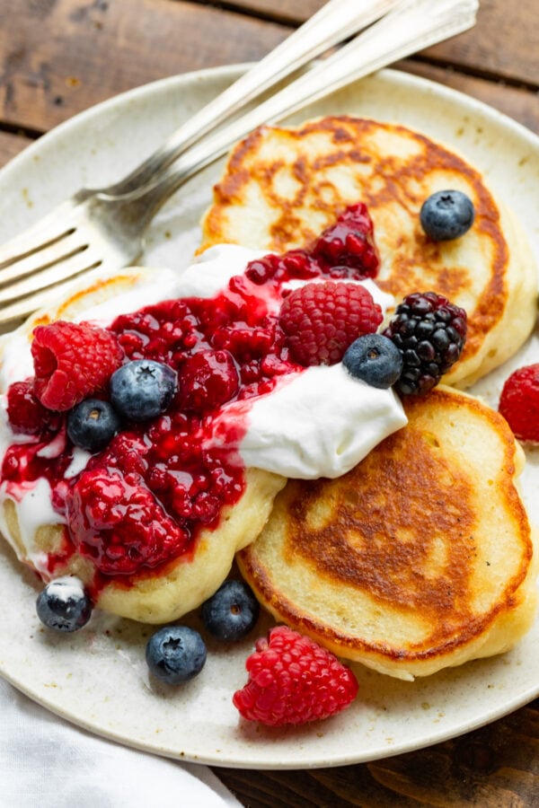 Fluffy Oladi Ukrainian Pancakes +Video Fluffy Oladi Ukrainian Pancakes +Video