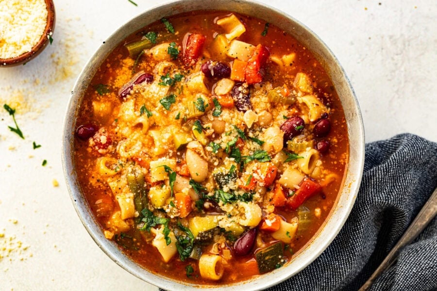 Grandma’s Homemade Minestrone Soup Grandma’s Homemade Minestrone Soup
