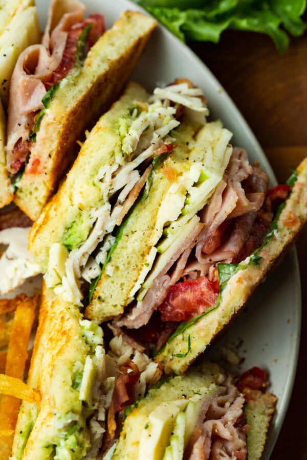 The BEST Triple Decker Club Sandwich The BEST Triple Decker Club Sandwich