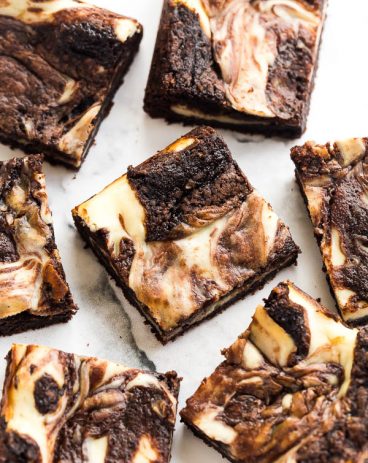 cream cheese brownies sliced cream cheese brownies sliced